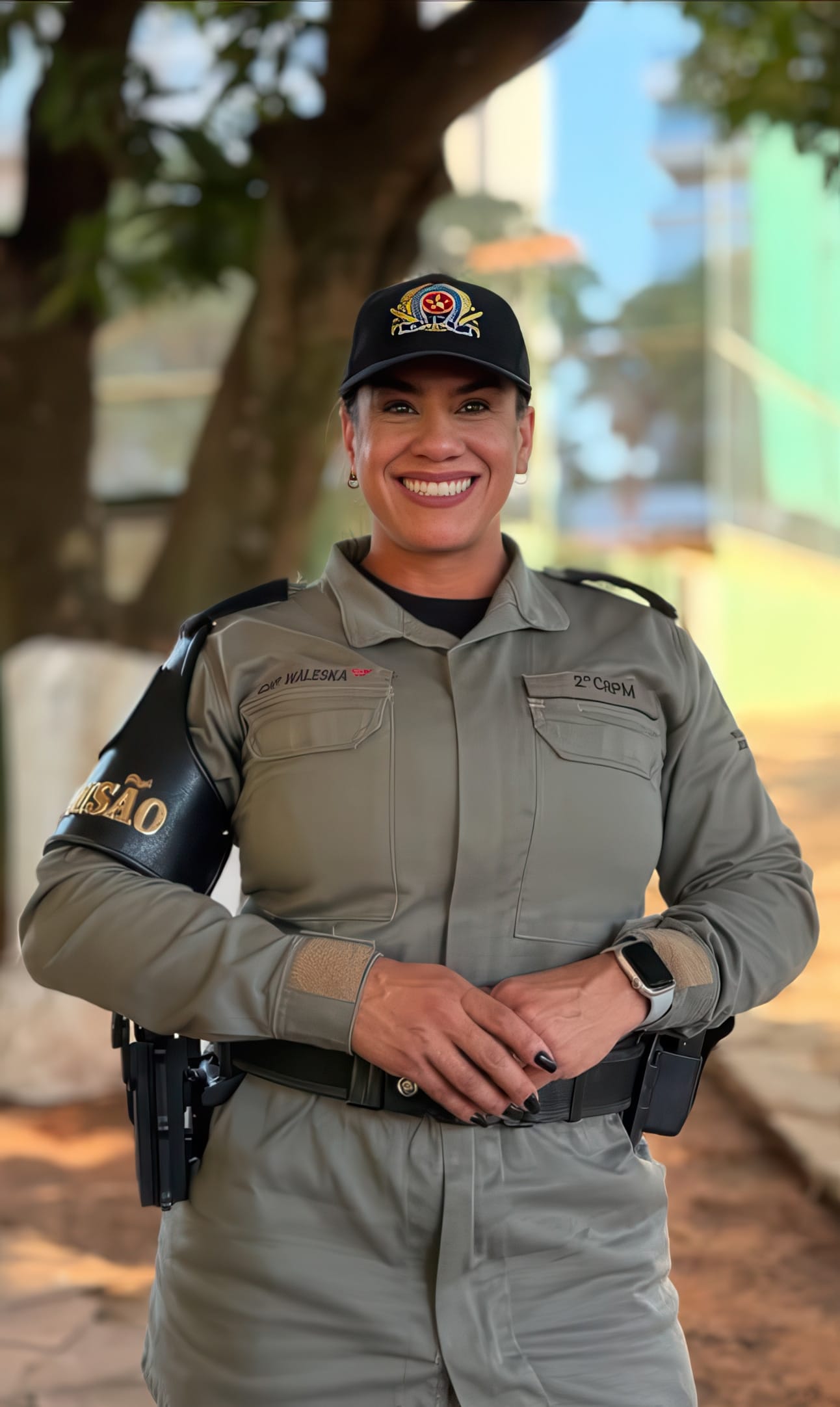 Capitã Waleska Faria dos Santos