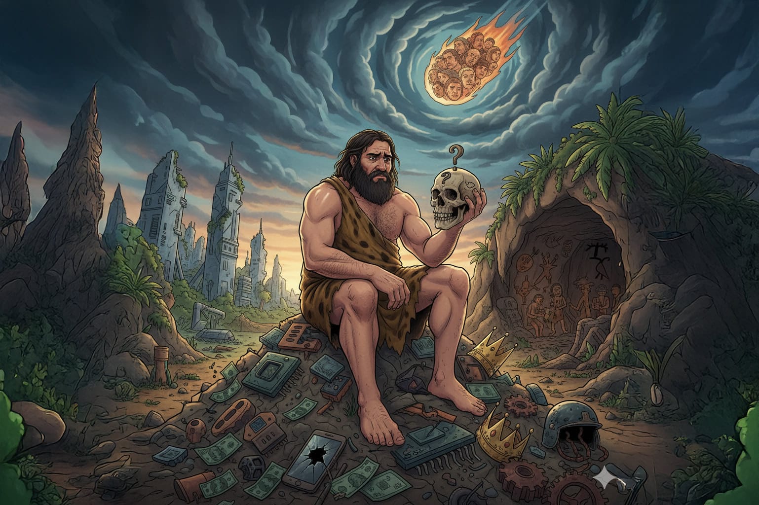 A pré-história da burrice humana