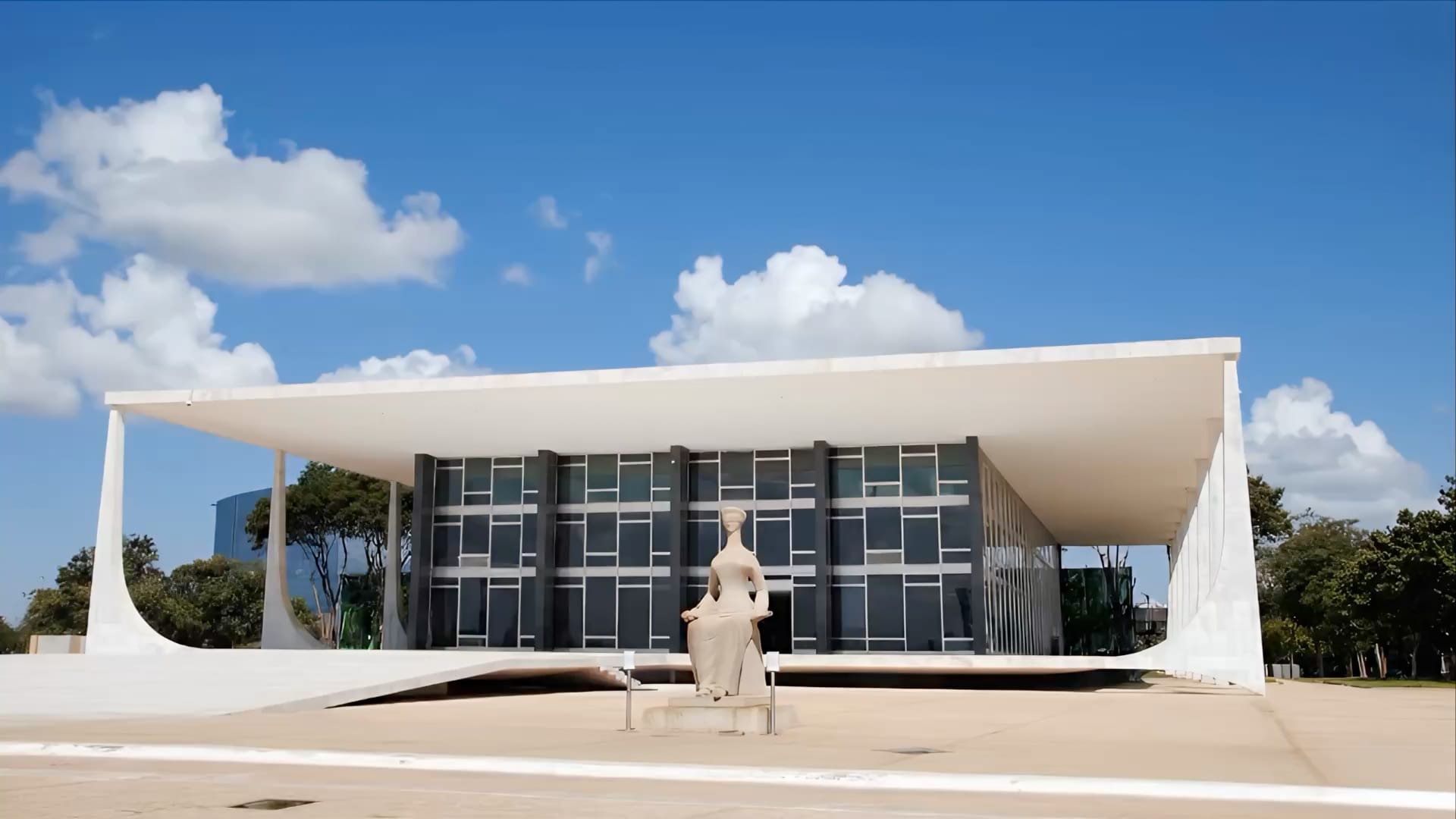 Fachada do Supremo Tribunal Federal em Brasília