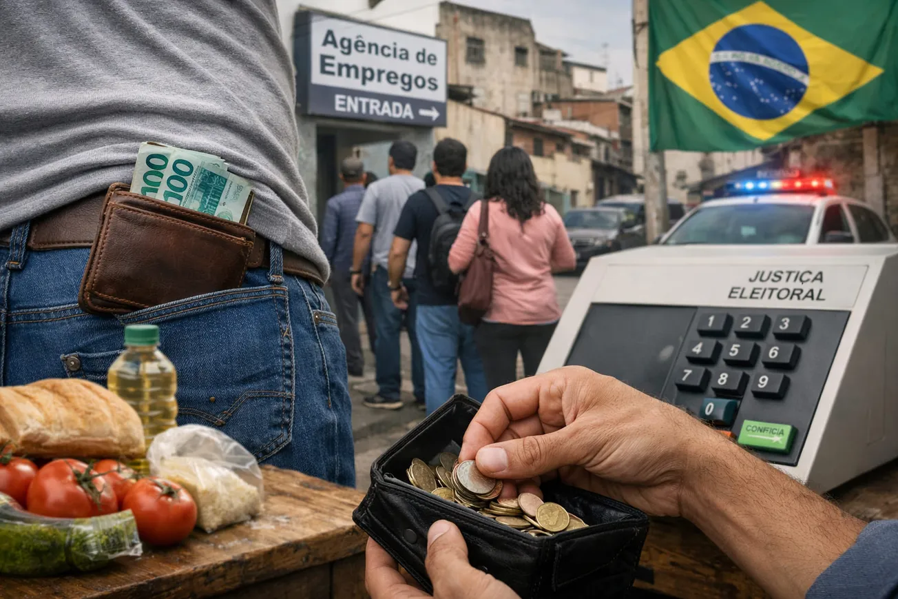 BARRIGA, BOLSO E VOTO: Os instintos que decidem a eleição