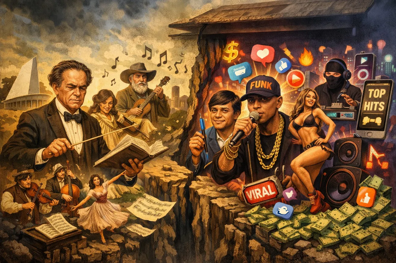 De Villa-Lobos a Oruam: como a academia ajudou a empobrecer a música brasileira