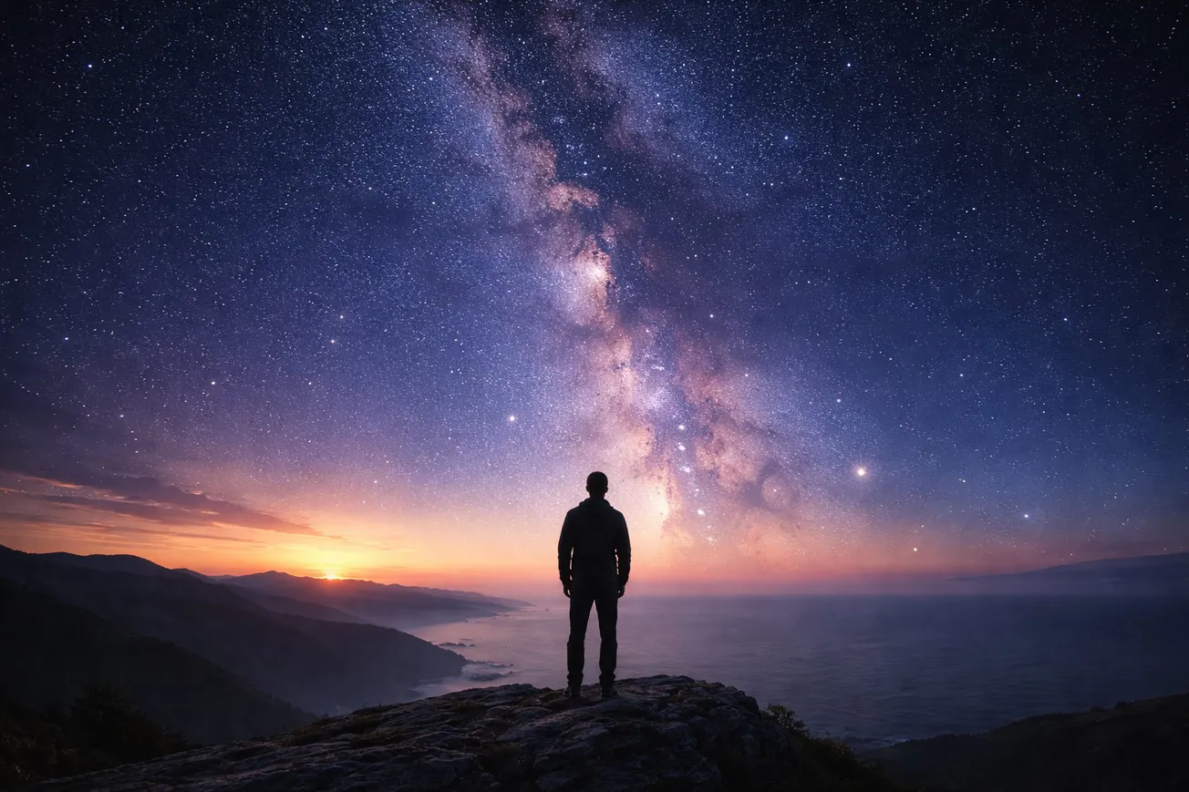 A condição humana: um parêntese entre dois infinitos