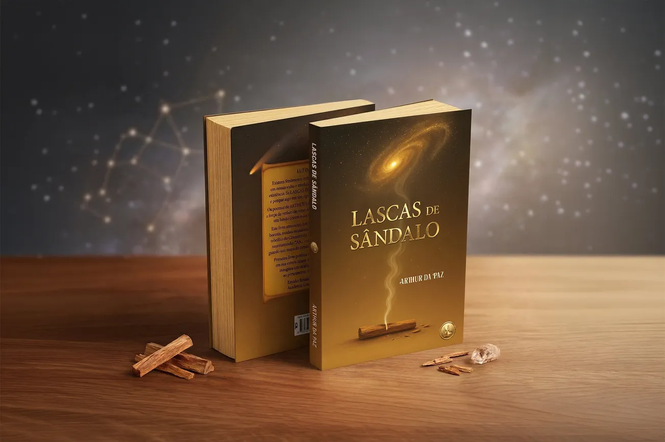 Arthur da Paz estreia na literatura com o arrebatador Lascas de Sândalo