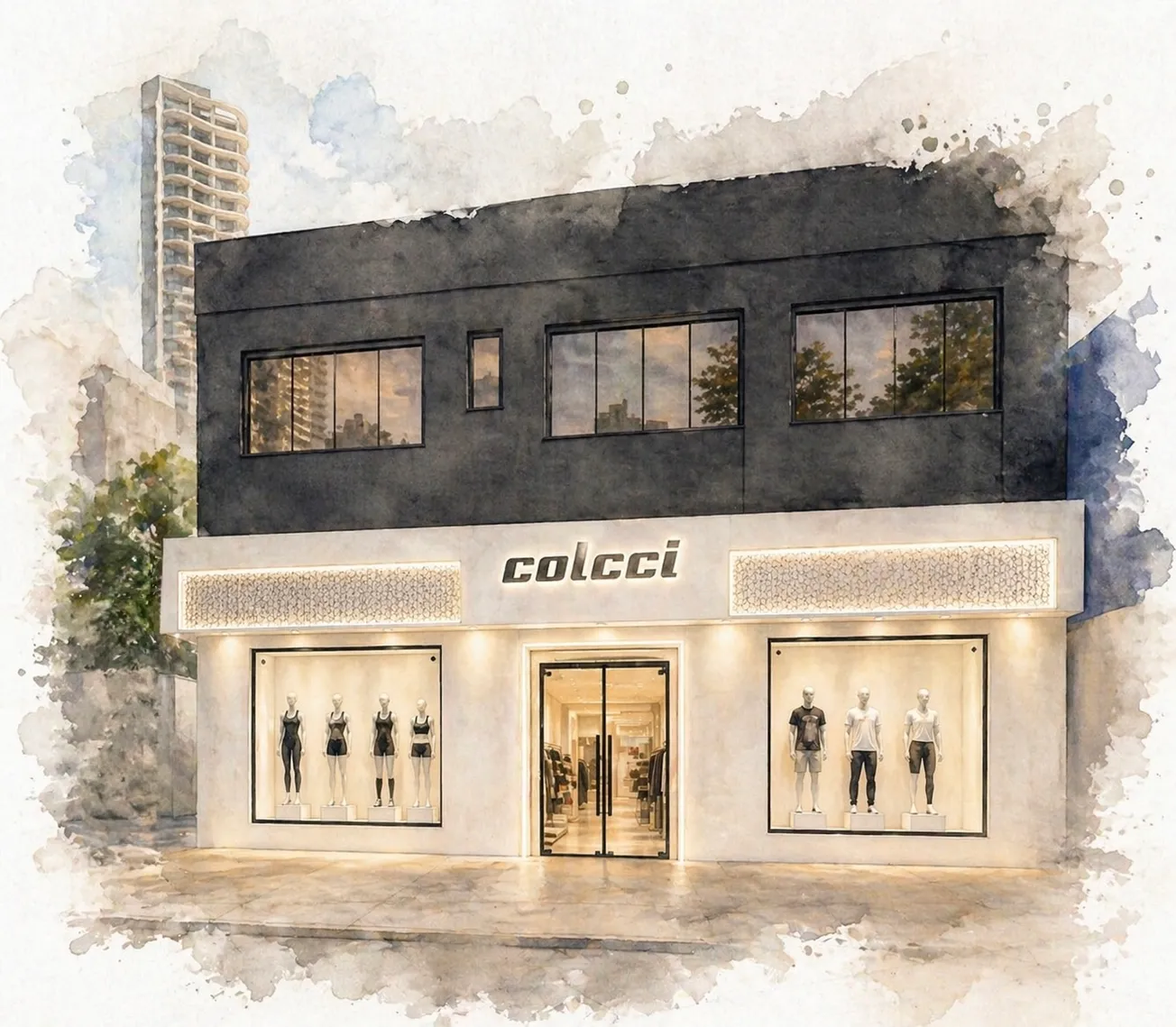 Colcci inaugura primeira loja franqueada de rua no Setor Marista, em Goiânia