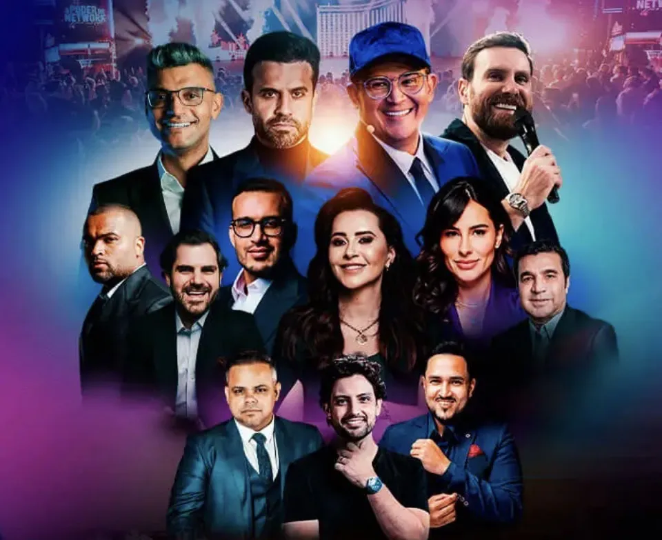 Imagem promocional do evento “O Poder do Network”
